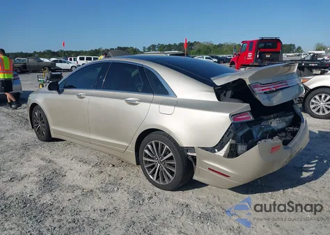 2017 Lincoln Mkz Select из США, поврежденный, VIN 3LN6L5C94HR664785